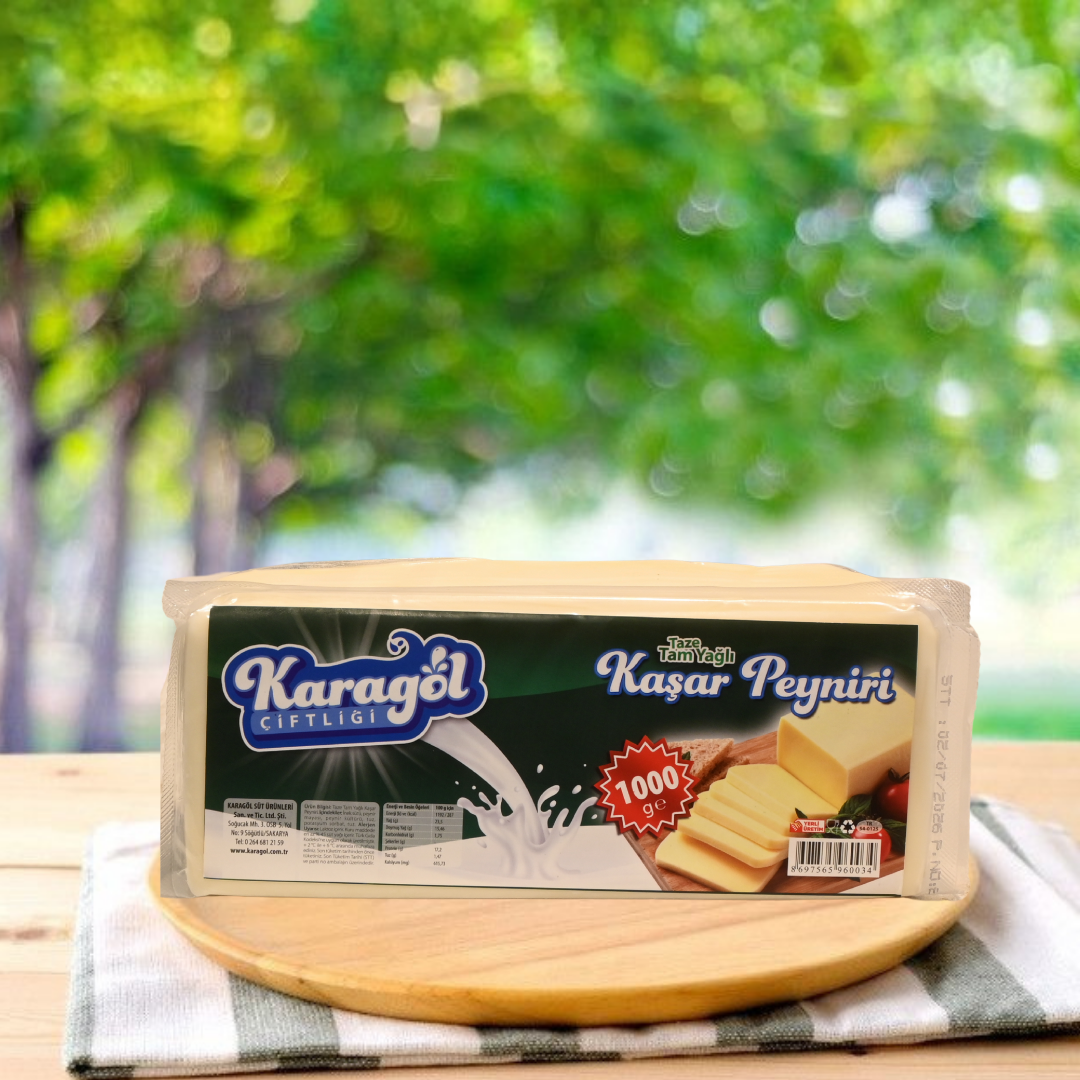 25 KARAGÖL KAŞAR PEYNİRİ 1 KG - Görsel 1