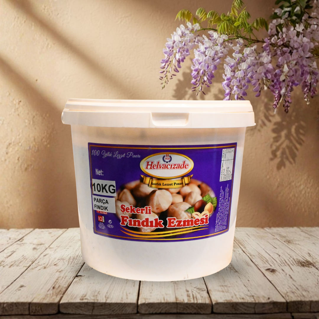 251 HELVACIZADE FINDIK EZMESİ 10KG - Görsel 1