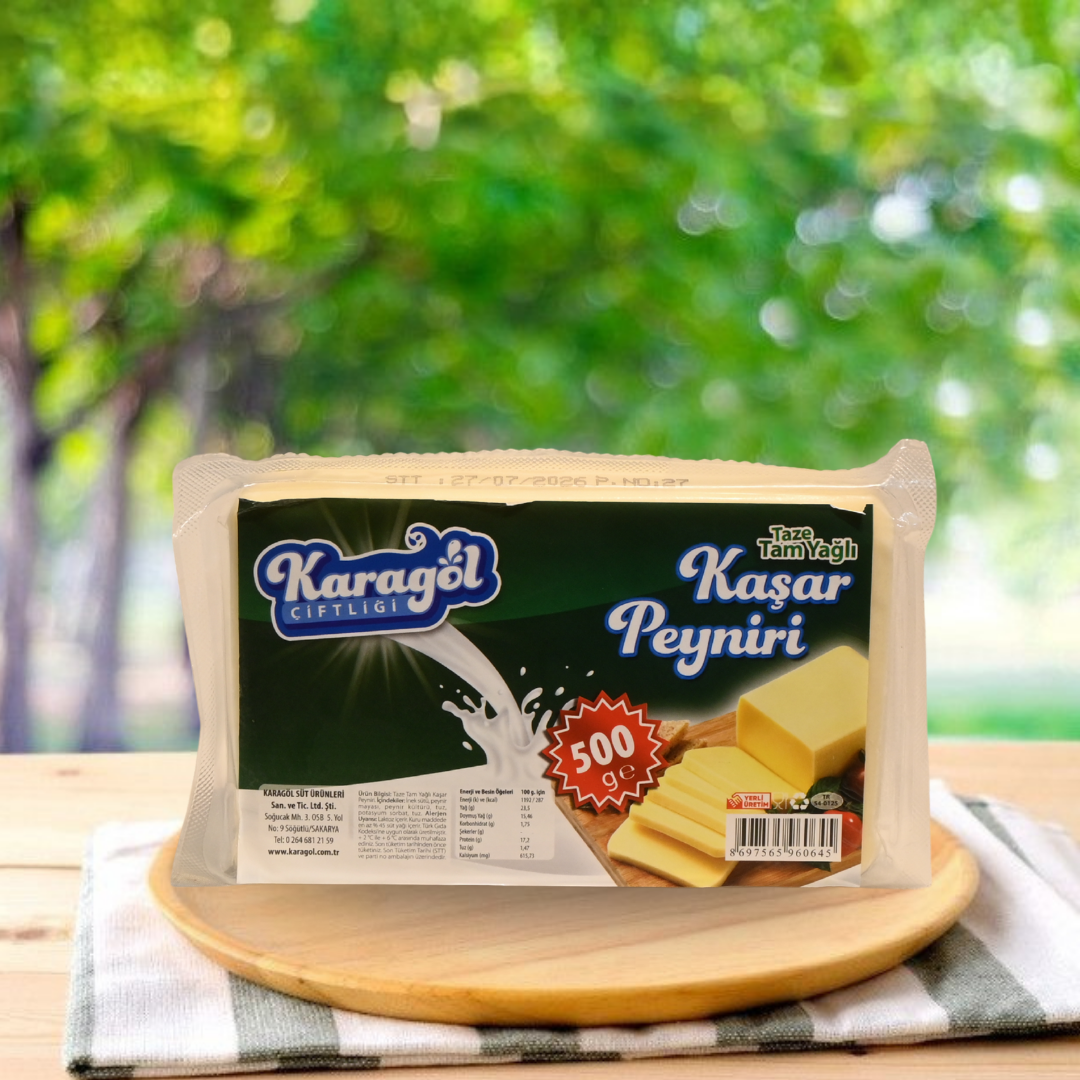 29 KARAGÖL KAŞAR PEYNİRİ 500 GR - Görsel 1