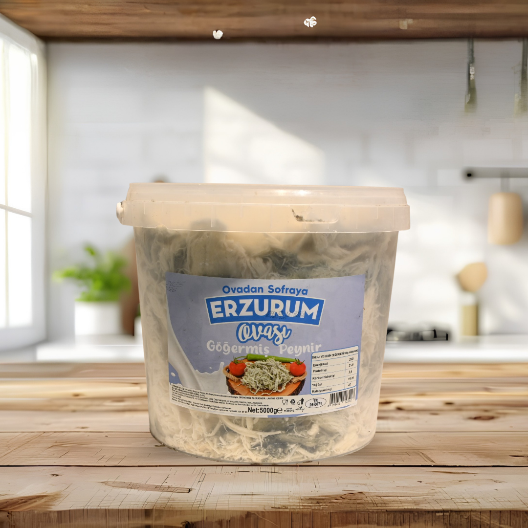 347 ERZURUM OVASI KÜFLÜ CİVİL PEYNİRİ 5KG - Görsel 1