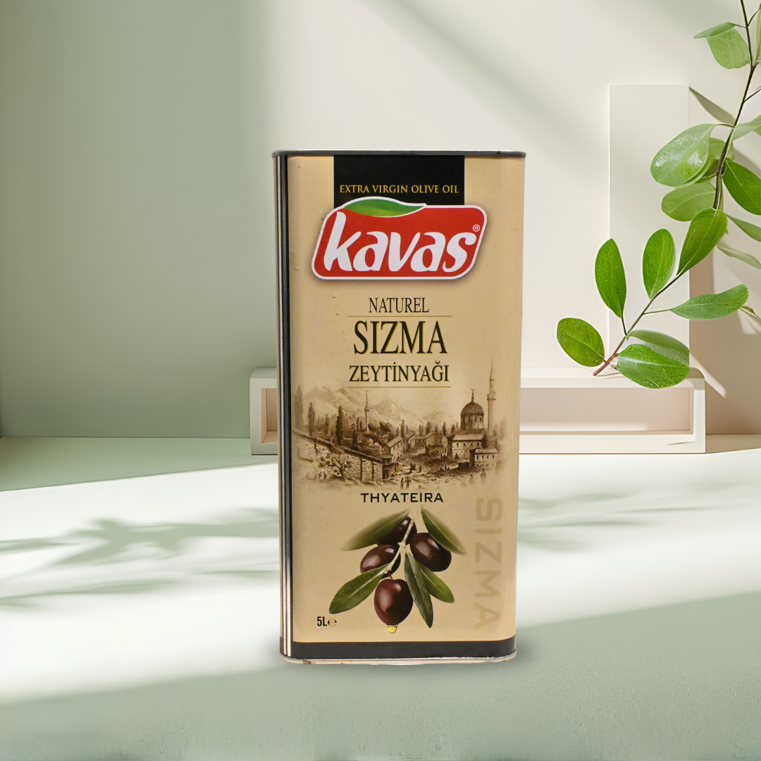 383 KAVAS SOĞUK PRES ZEYTİNYAĞI 5 LT - Görsel 1