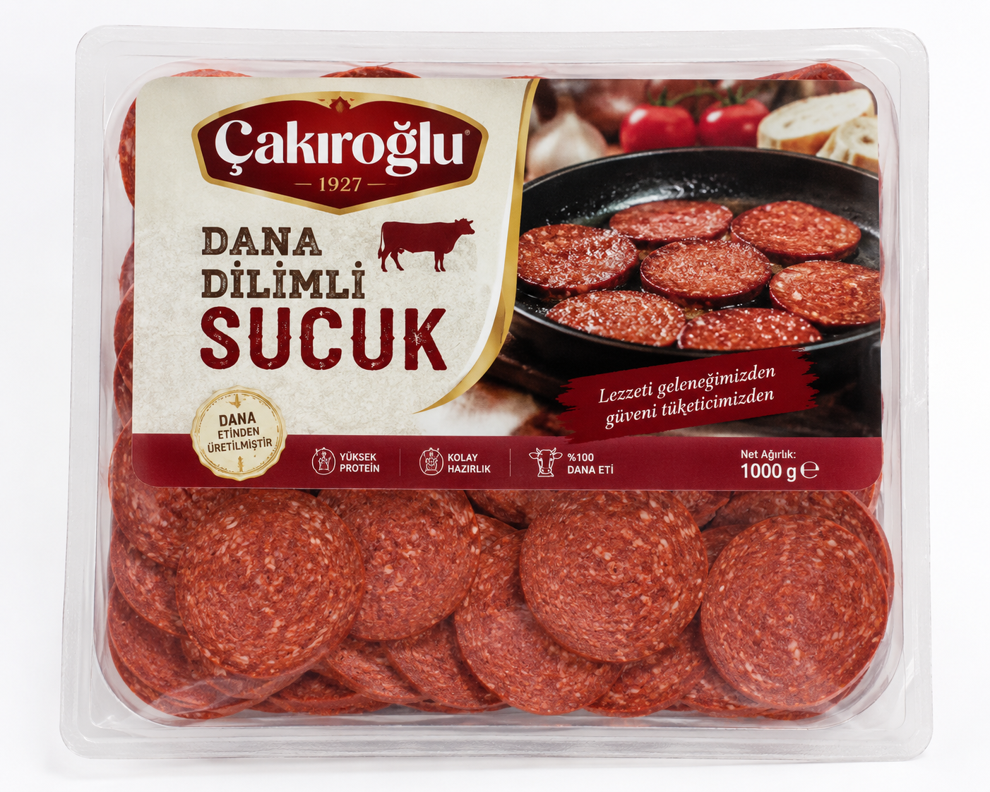 Çakıroğlu Dana Dilimli Sucuk - Görsel 1